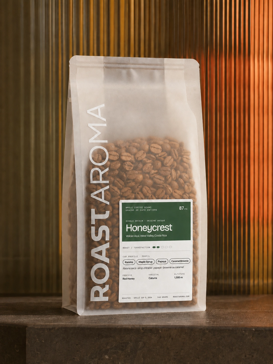 Honeycrest - Costa Rican Volcán Azul