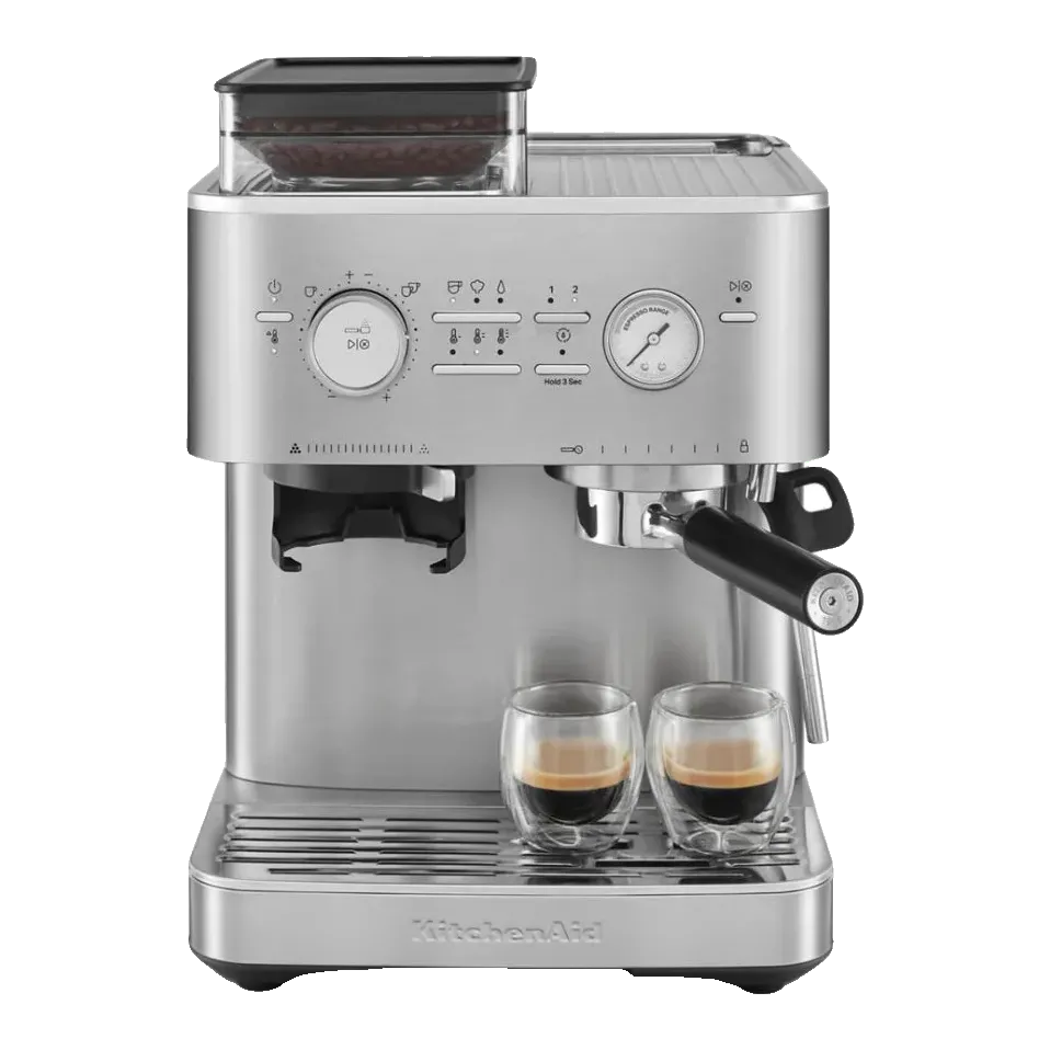 KitchenAid Semi Automatic Espresso Machine with Burr Grinder (KES6551)